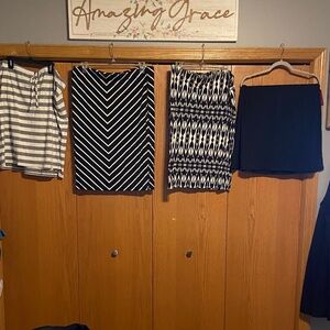 Apt. 9 Women's Mini Skirts - Striped, Chevron, Geometric, Solid